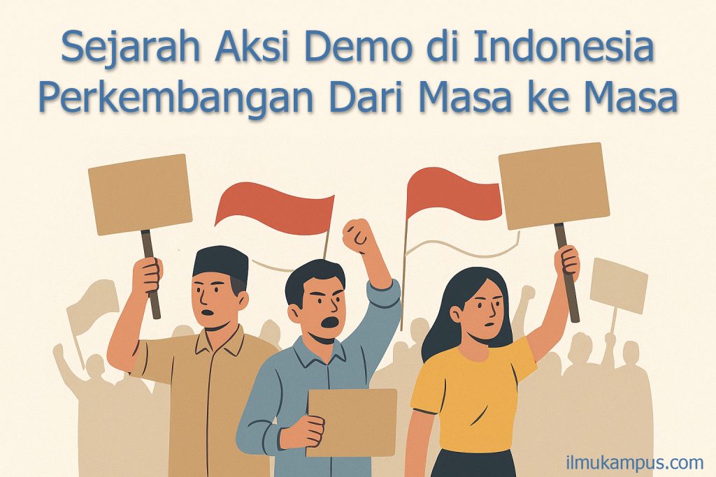 Sejarah Aksi Demo di Indonesia: Perkembangan Dari Masa ke Masa